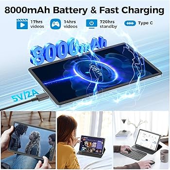 Amazon.com : Android Tablet, 11 inch Android 15 Tablet with